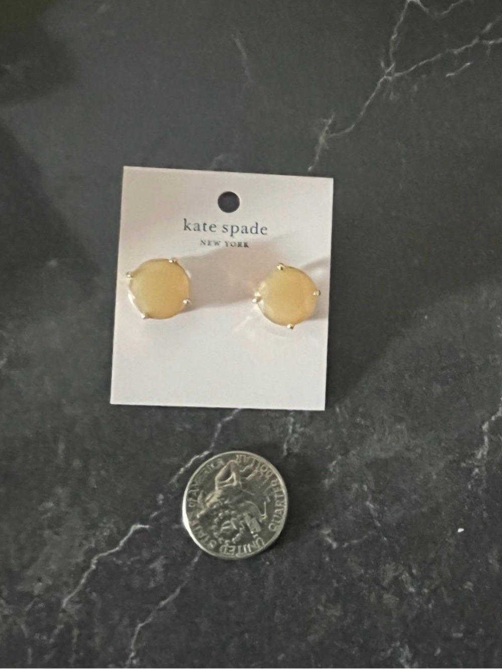 Kate spade round earrings - Picture 2 of 3
